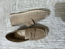 NWOB Sam Edelman Kai suede espadrille loafer in Tuscan taupe Size 6.5