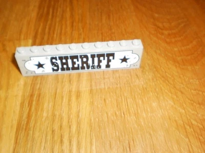 Lego 6755 Sheriff's Lock up, Gefängnis, 6755, Stein beklebt SHERIFF - Bild 1 von 2