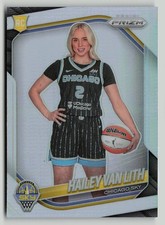 2025 WNBA Prizm Hailey Van Lith Silver Prizm Variation #139 RC Chicago Sky A