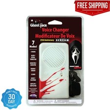 Fun World Ghost Face 25th Anniversary Deluxe Voice Changer