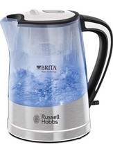 Russell Hobbs Brita Purity Cordless Electric Kettle, 1L, 3000W