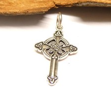 Silberanhänger „Keltisches Kreuz“ – oxidiert