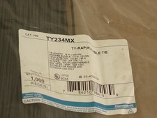 Thomas & Betts Ty-Rap TY234MX 14" 18lb UV Czarny 1000/torba