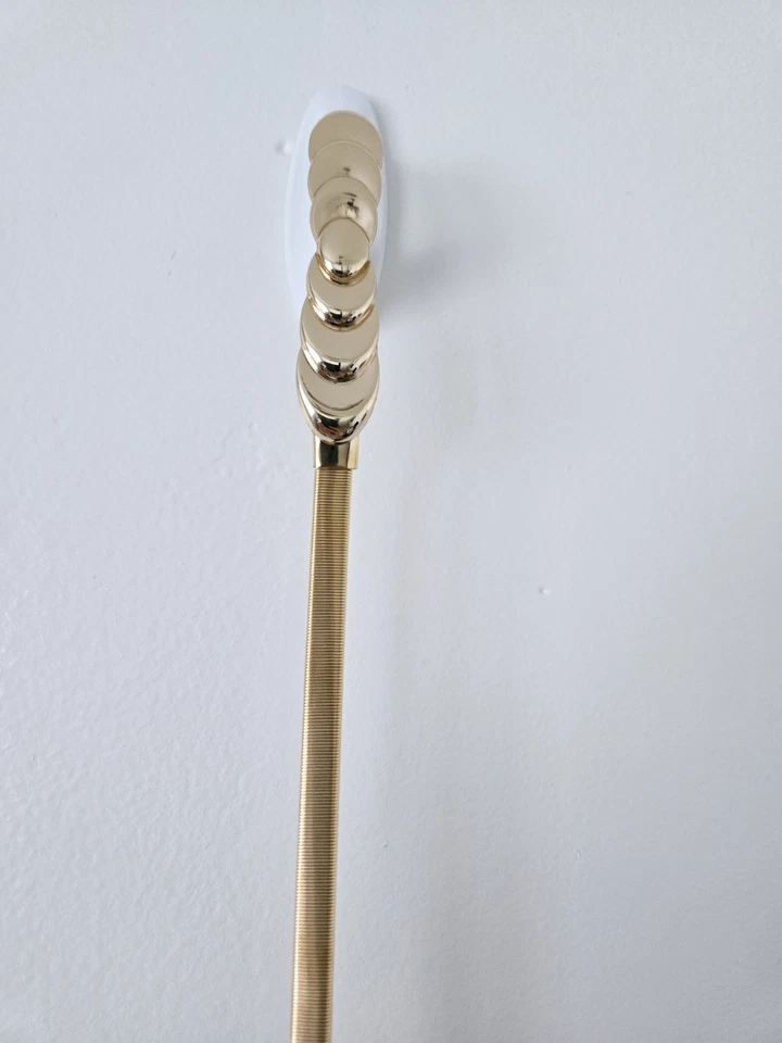 GRACE KARIN Women’s Skinny Metal Cinch Belt Gold Expandable Waist Belt (NWT) - Imagem 4 de 4