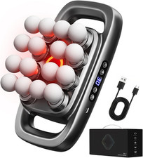 Verniqo Massager, Husband 2.0 : Knot-Buster, 16 Head Massage Gun Set, 30 Intensi