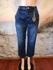 NWT Flamingals Women's #73199 Dark Blue Jeans Size Extra Large