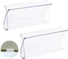 Grevosea 2 Pieces Roller Shades for Windows, Cordless 3.35*1.6*0.7inch, White 