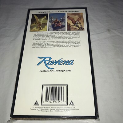 海外製ROWENA FANTASY ART TRADING CARDヴィンテージ ROWENA FANTASY ART TRADING CARDS 1993 - 90 Card Set w/ Box