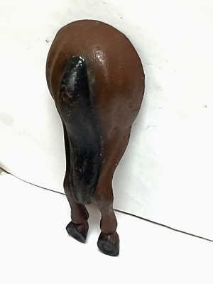 ANTIQUE WILTON WRIGHT BEER BOTTLE OPENER CAST IRON HORSES ASS (20B)