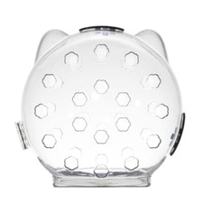 Cat Muzzles Breathable Transparent Muzzle Grooming Mask Astronaut Helmet