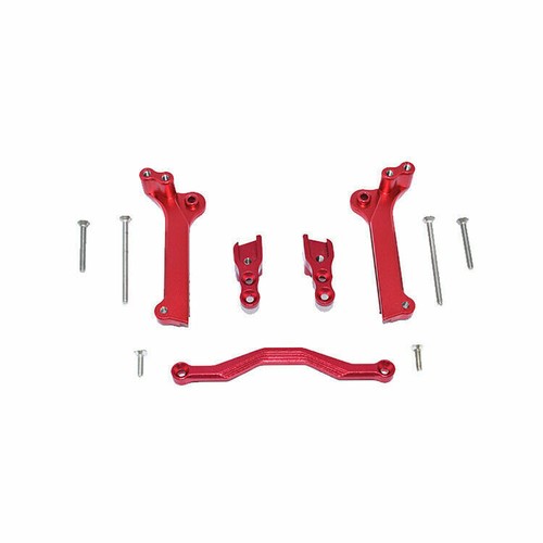 Montaggio ammortizzatore anteriore lega di alluminio per TRAXXAS 1/10 RC MAXX - Foto 10 di 12