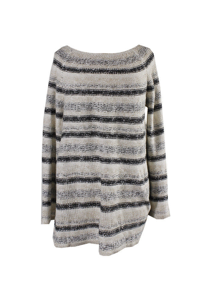 Toy Hilfiger Woens Plus Knit etallic Pullover Sweater Purple 3X at