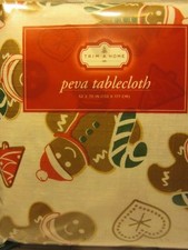 New Trim A Home PEVA Tablecloth size: 52" X 72"