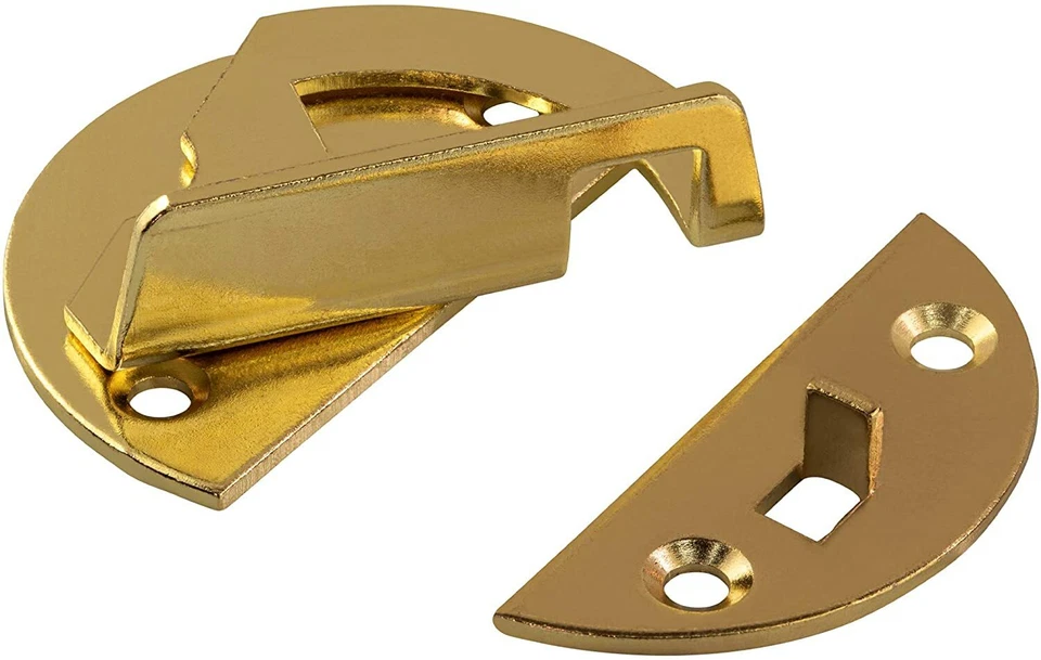 4 Drehriegel Verschluss Möbelriegel Dreh Verriegelung Tisch Platten Verbinder - Bild 2 von 4