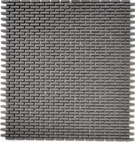 Mosaik Verbund Graubraun Matt Fliesenspiegel KüChe 140-B25G | 10 Mosaikplatten