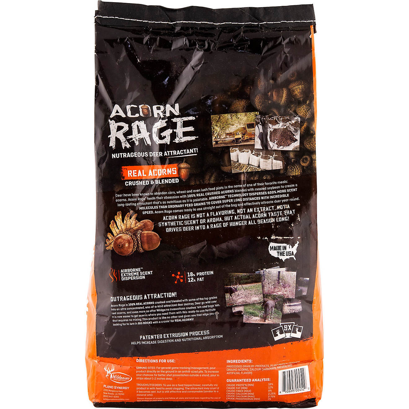 Best Late Season Deer Attractant Acorn Rage 15lb bag Free & Fast