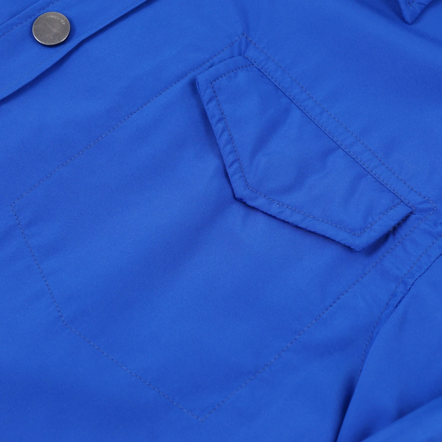 Drumohr Blue Lightweight Insulated Shirt-Jacket M NWT Overshirt image 3