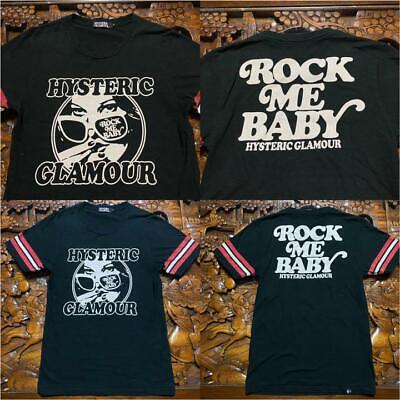 vintage hysteric glamour girl black tee-