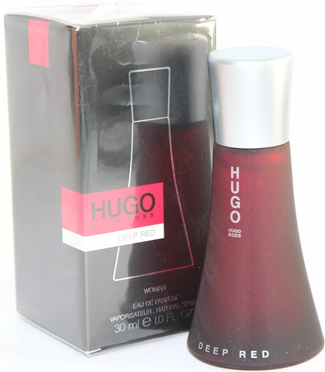Deep Red by Hugo Boss Spray 1.0 for 737052744131 oz EDP Box - Women New eBay | in