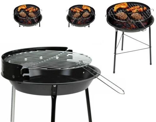 14" Inch BBQ Grill Portable Charcoal Cooking Patio Garden Outdoor Camping Cook