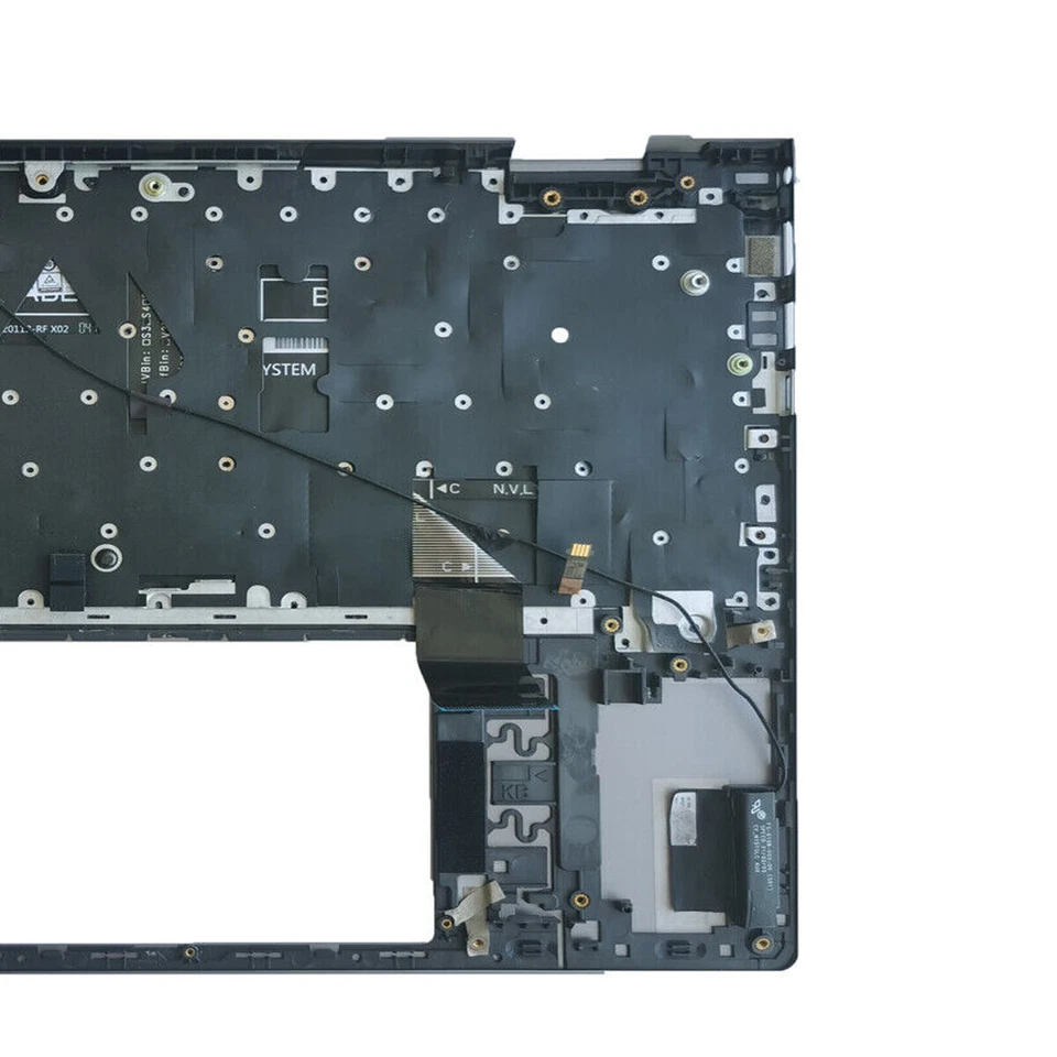 Novo Para Dell Inspiron 15Pro 5510 5515 Capa Apoio para as Palmas Teclado Retroiluminado 06P0TG EUA - Imagem 4 de 4