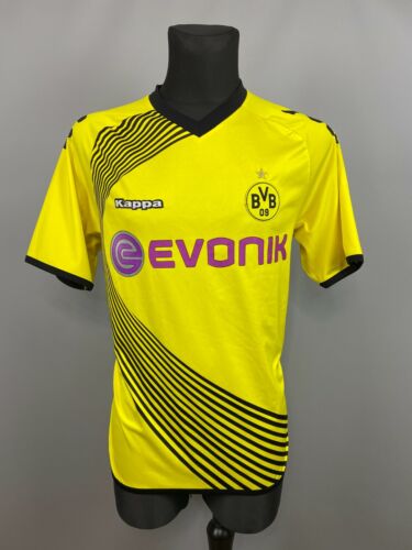 Borussia Dortmund 11 12 Home Shirt Uefa Football Soccer Jersey Mens Size L Ebay