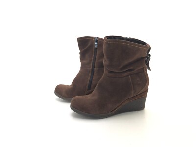 Marco Tozzi Damen Stiefel Stiefelette Ankle Boots Braun Gr. 37 (UK 4)