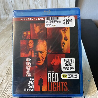 Red Lights (Blu-ray/DVD Widescreen) New Factory Sealed