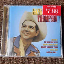 HANK THOMPSON - Famous Country Music Makers -  SEALED CD