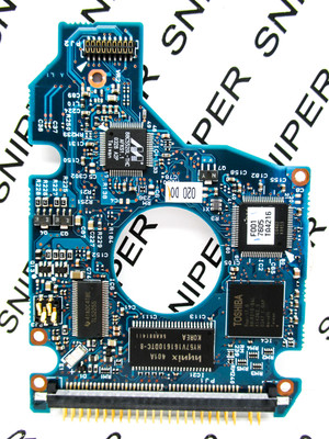 PCB - Toshiba 60GB MK6021GAS (HDD2183 F ZE01 T) G5B000211 C0/GA024C Hard Drive