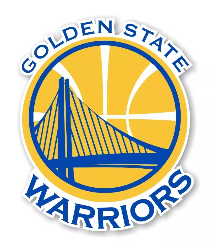 Golden State Warriors NBA Weather Resistant Vinyl Die Cut Sticker Decal 10