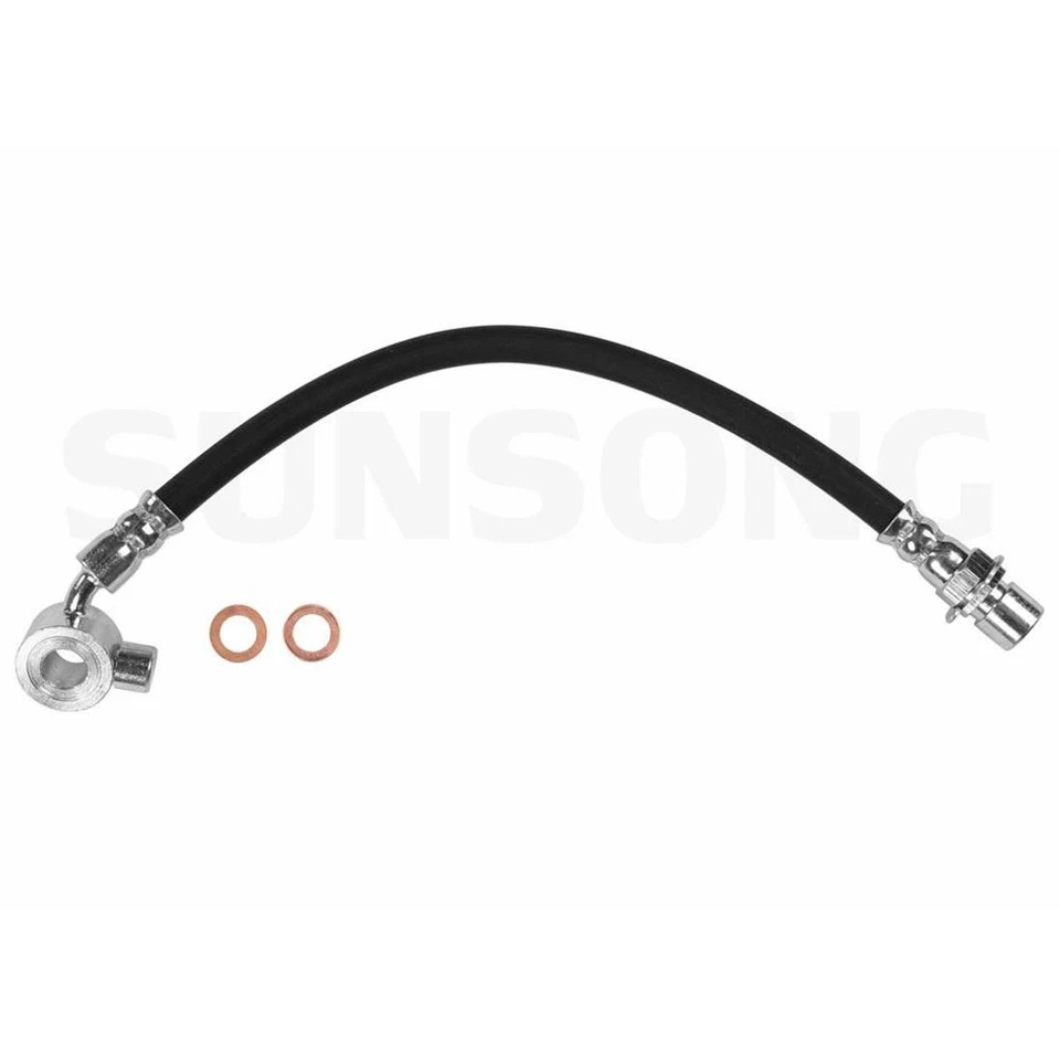 Mangueira hidráulica de freio dianteiro Sunsong Chevrolet C10 Pickup 1971~1972 2x - Imagem 3 de 4