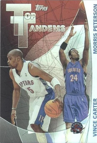 2002-03 Topps - Morris Peterson/Vince Carter #TT8