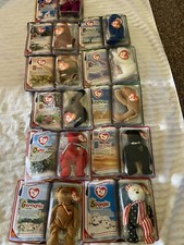 Vintage Beanie Babies Complete Set 11 International Bears ll