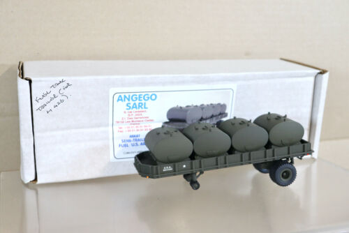 HARTSMITH MODELS WWII US ARMY MK61 SEMI TRAILER FUEL TRUCK oa - Picture 1 of 10