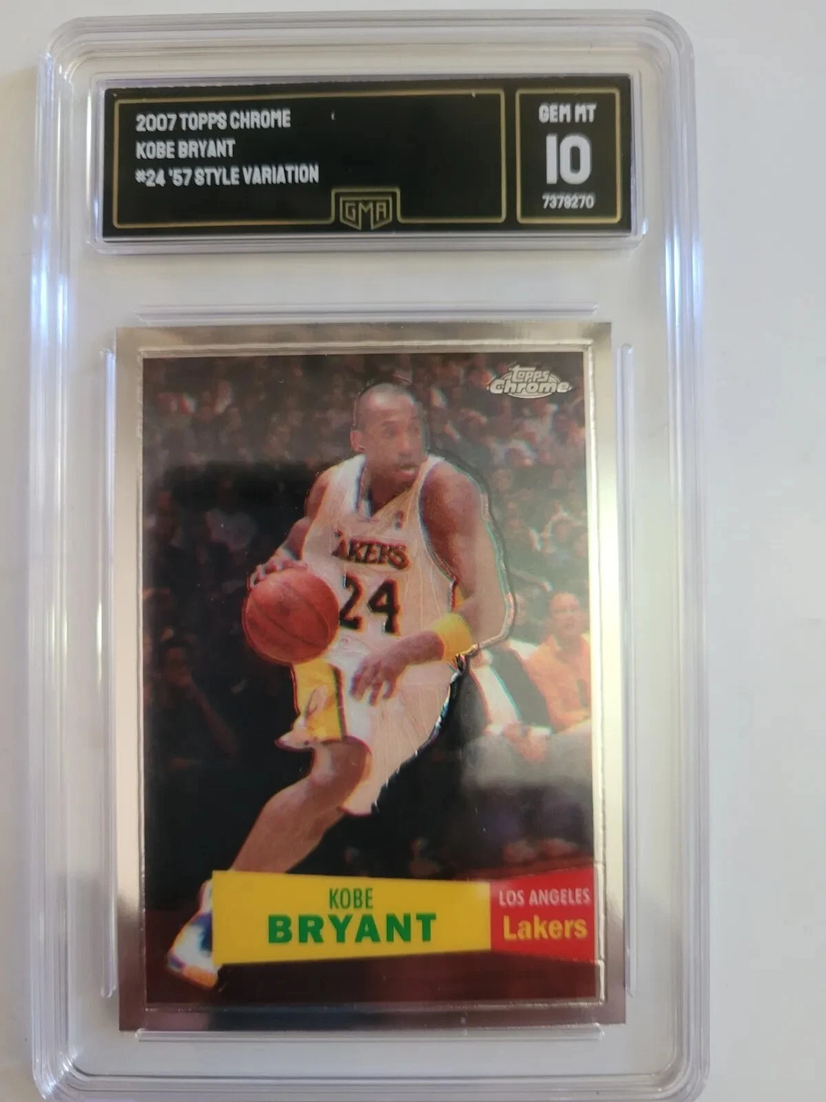 Kobe Bryant trading card
