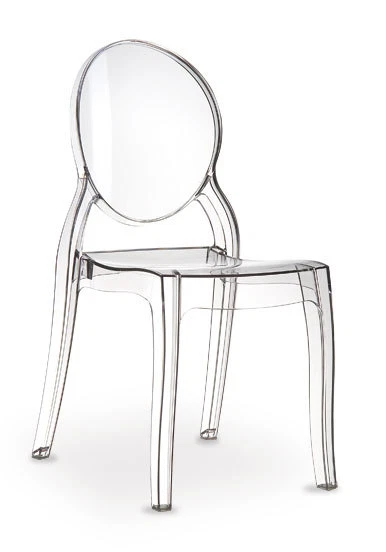 Fantasma Sedia Elizabeth Ambra Rosa O Trasparente Qualità No Cina Merce - Immagine 2 di 4