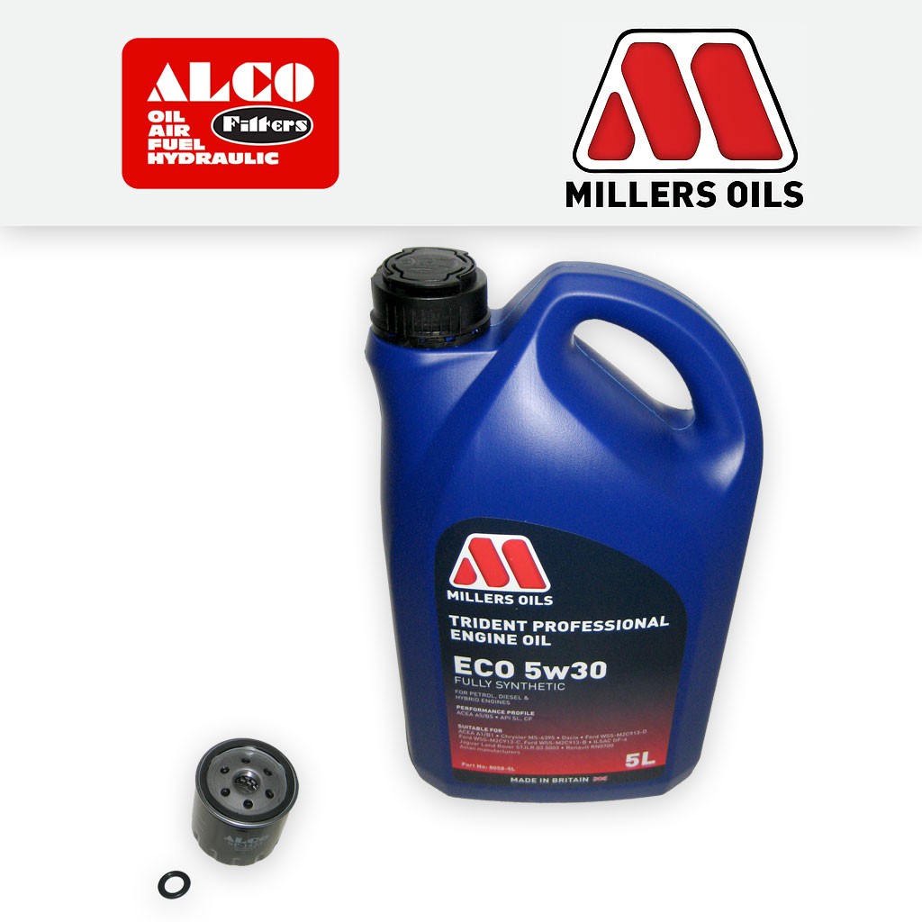 SERVICE KIT for FORD FOCUS MK2 1.8 16V OIL FILTER +OIL (2004-2010)