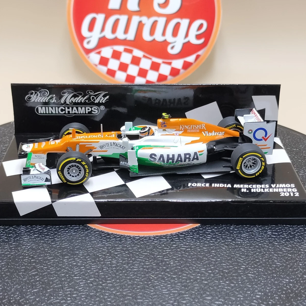 中古ミニカー 1⁄43 FORCE INDIA MERCEDES VJM07 1/43 FORCE INDIA