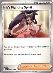 Iris's Fighting Spirit 190/217 Mega Evolution Ascended Heroes