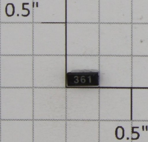 Lente marcadora de placa numerada de diez ruedas Lionel 38042-42 #361 | Zustand: New