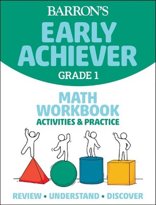 Barron's Educat Barron's Early Achiever: Grade 1 Math Workbook Act (Taschenbuch)