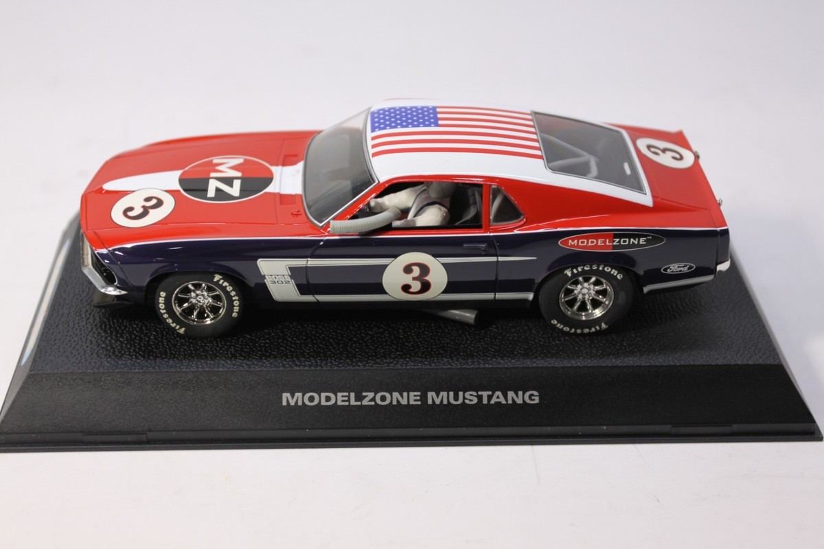 Scalextric Slot Car 1/32 Ford Mustang Modelzone #3 Limited Edition