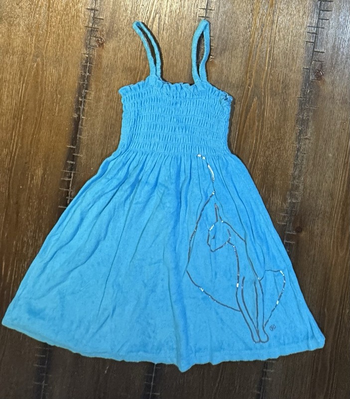 Baby Phat Towel Summer Dress Girls Size 7