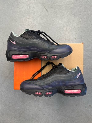 靴 NIKE AIR MAX 95 OG BLACK/PINK 28.0 2023 Nike Air Max 95 SP Corteiz Pink Beam FB2709-001 Size 8.5 | eBay