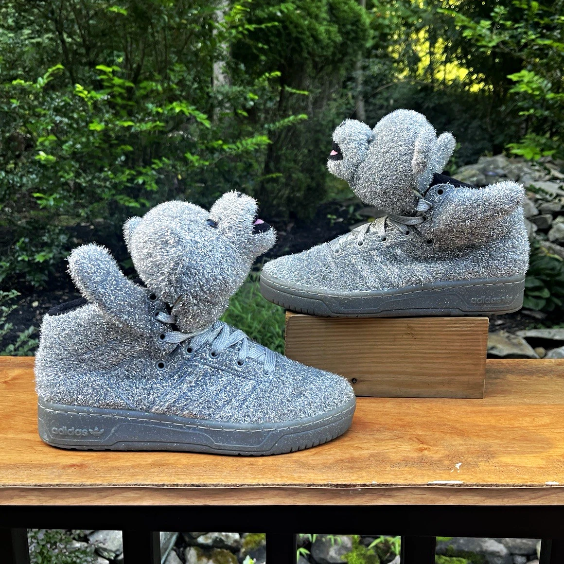 Adidas Jeremy Scott Bear Tinsel for sale | eBay
