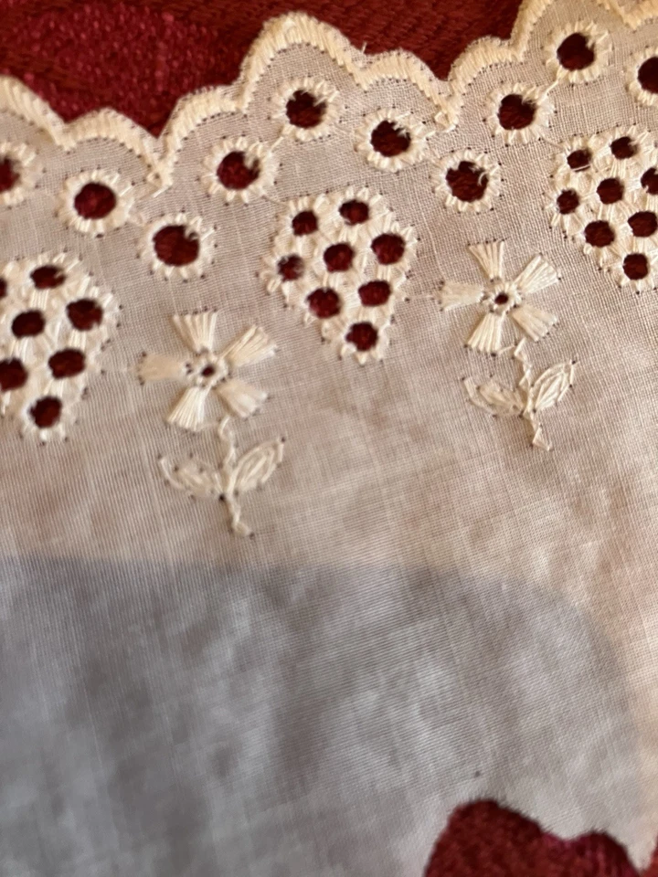 7,40 mètres de broderie anglaise (réf. L) - Photo 2/2