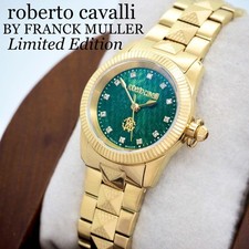 good condition Roberto Cavalli by Franck Muller watch with box,17541