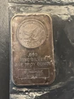 Vintage Sunshine Minting 1 Troy Ounce Bar 1 Oz .999 Fine Pure Silver