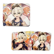 BENNETT Genshin Impact 4 in. Bi Fold Wallet Video Games Credit Card Billfold
